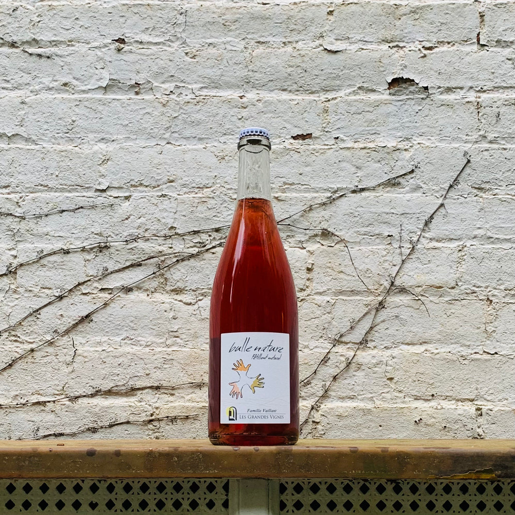 Domaine Les Grandes Vignes, Bulle Nature Pétillant Naturel Rosé 2020