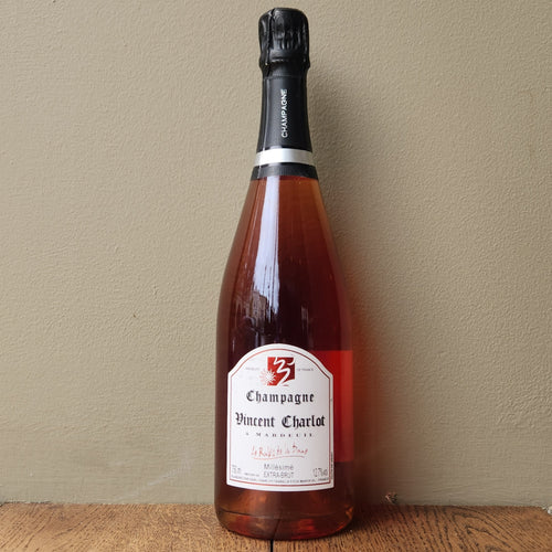 Vincent Charlot, 'Le Rubis de la Dune' Rose de Saignee Extra Brut 2014