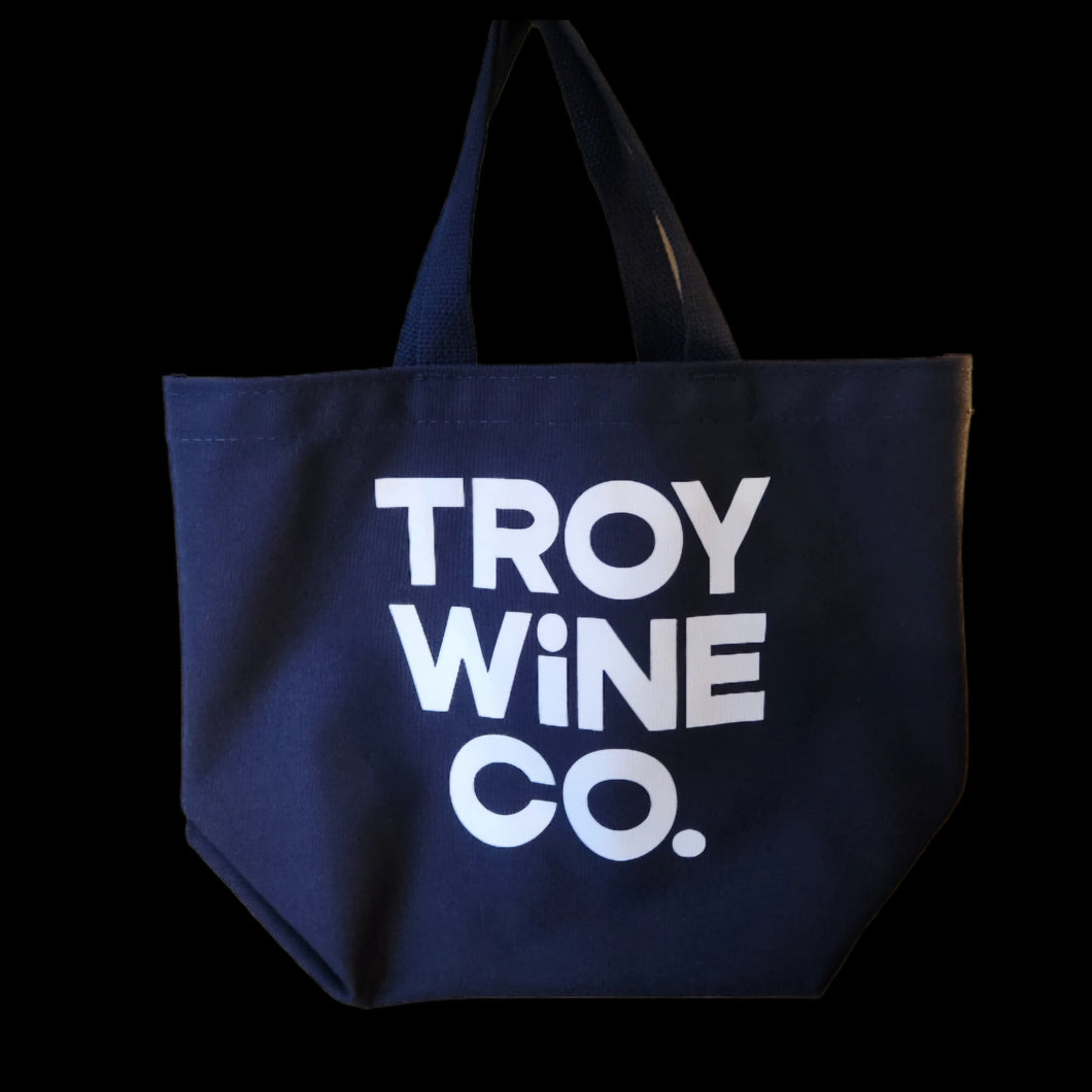 Troy Wine 6-Bottle Tote Bag, Navy