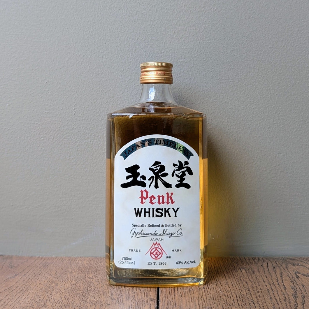 Gyokusendo Shuzo, Peak Whisky 750ml