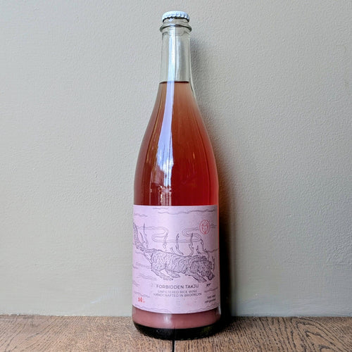 Hana Makgeolli, Forbidden Takju Unfiltered Rice Wine 750ml