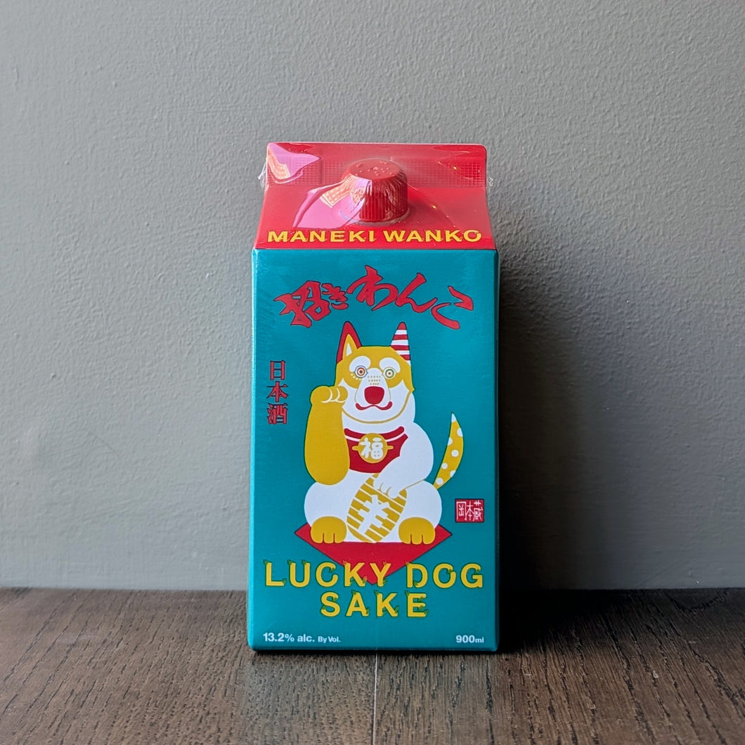 Oka Brewery, Maneki Wanko 'Lucky Dog' Sake 900ml