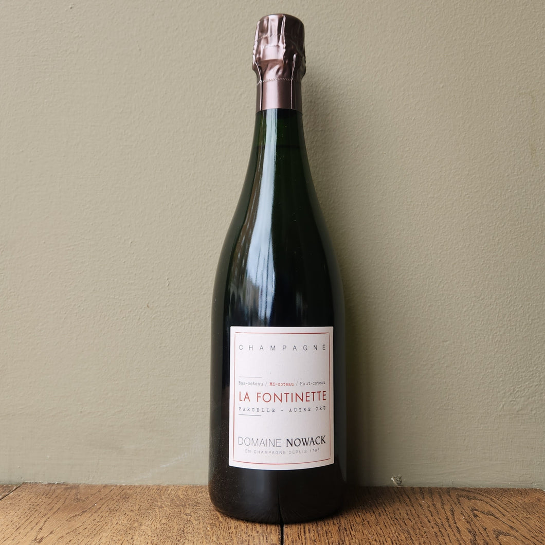 Domaine Nowack, 'La Fontinette' Champagne Extra Brut 2018