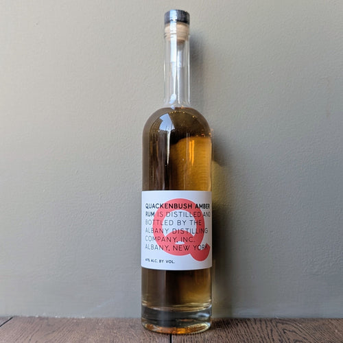 Albany Distilling Co, Quackenbush Rum Amber 750mL