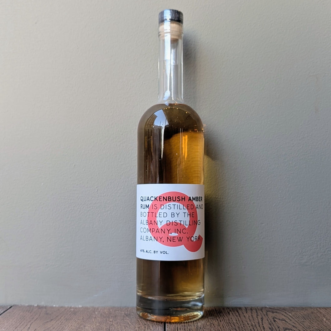 Albany Distilling Co, Quackenbush Rum Amber 750mL