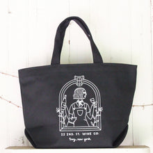 6 Bottle Tote Bag - Black